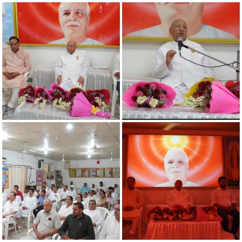 विश्व कल्याण सरोवर के म्यूजियम व 100 फुट ऊंचे शिव ध्वज का ध्वजारोहण